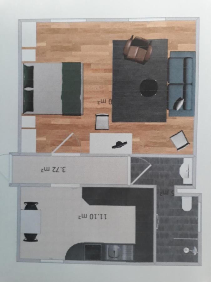 Apartamento Alte Bahnhofstrasse 12 Karlstadt Exterior foto